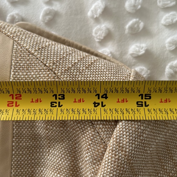 Danier Italian Leather & Linen Jacket - Picture 8 of 8